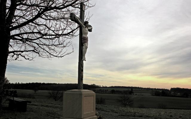Sonnenuntergang bei Büchig