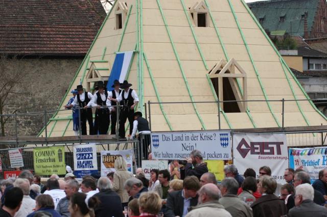 Pfeiferturm Richtfest