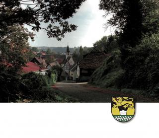 Sprantal - Ansicht mit Wappen