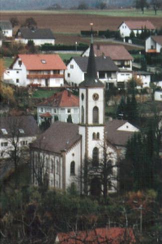 Die neugotische Kirche